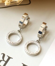 Tiaclasse 【金属アレルギー対応】 ハングサークルピアス