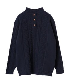 CRAFT STANDARD BOUTIQUE リサイクルポリエステルヘンリーネックプルオーバー