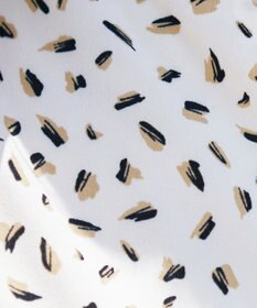 Tiaclasse 【洗える】柄プリントブラウス