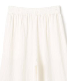 uncrave コットンリネンボイル ワイドパンツ