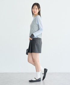 earth music&ecology SET2点ハイショクシアータンクトップ+ロンT