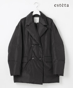 23区 L 【エステータ】LIMONTAタフタ ダウンコート