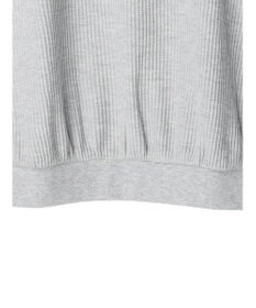 Green Parks ワッフル布帛ドッキングプルオーバー