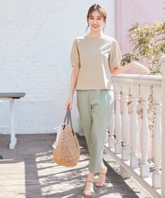 ANY SIS S 【UVケア】クールタッチミラクルガード テーパード パンツ