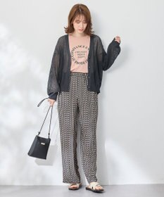 ANY メッシュカーディガン