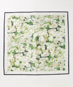 自由区 【カトリエムブーケ】La boroderie de Laurent ブーケモチーフマルチスカーフ