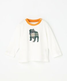J.PRESS KIDS 【BOX付き】【80-90㎝】スムース 天竺カーディガン&長袖Tシャツ&パンツ セット