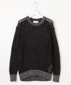 自由区 【カトリエムブーケ】Mohair lumineuxラメプルオーバ ーニット