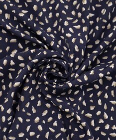 Tiaclasse 【洗える】柄プリントブラウス