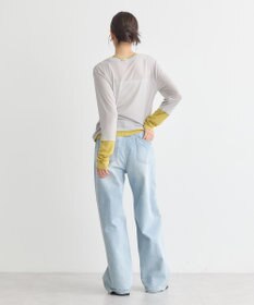 earth music&ecology レイヤードシアープルオーバー