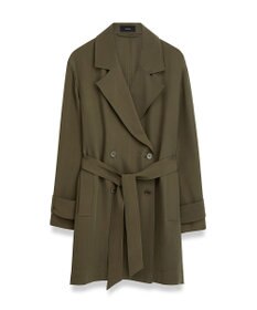 JOSEPH ヘビーシルククレープ　ミドルコート