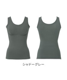 BRADELIS New York 【Yukine inc. 】ゆきねえ365綿混モアらく快適フルカップブラキャミ25 ノンワイヤー 補正下着 補整 カップ付き ブラトップ