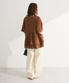 Green Parks アソート柄ドッキングプルオーバー