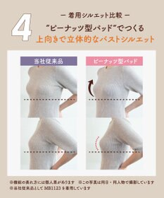 WACOAL ノンワイヤーブラ [GOCOCi/ワコール] ハーフトップ ブラトップ まるでつけていないような着ごこち 綿混 立体的なバストシルエット レディース CGG551 /ワコール