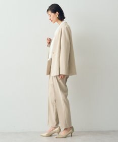 YECCA VECCA ストレッチノーカラージャケット