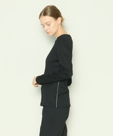 JOSEPH 【洗える】クリーミーリブ　ロングスリーブトップス