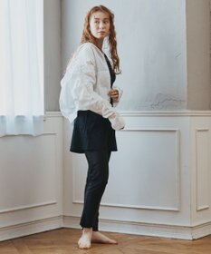 San-ai Resort（三愛水着楽園） WEB限定商品ショートラッシュパーカー付きリブタンキニ水着+レギンス付き5点セット【Beach Queen（ビーチクイーン）】