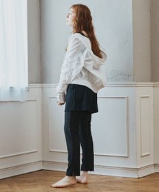 San-ai Resort（三愛水着楽園） WEB限定商品ショートラッシュパーカー付きリブタンキニ水着+レギンス付き5点セット【Beach Queen（ビーチクイーン）】