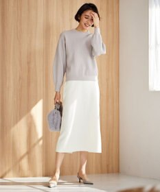 自由区 S 【WEB&一部店舗限定】スムージーニット スカート