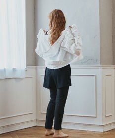 San-ai Resort（三愛水着楽園） WEB限定商品ショートラッシュパーカー付きリブタンキニ水着+レギンス付き5点セット【Beach Queen（ビーチクイーン）】