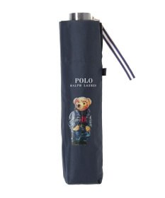 MOONBAT 【遮熱・遮光】POLO RALPH LAUREN(ポロ ラルフローレン)CORE DENIM BEAR ポロベア 晴雨兼用 雨傘  折りたたみ傘