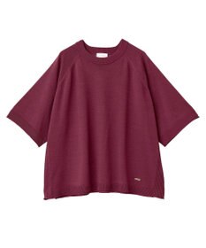 Green Parks トレーナー風ニットプルオーバー