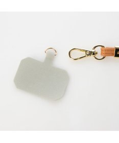 UNBILLION cachecache キルティングポーチ付きスマホストラップセット