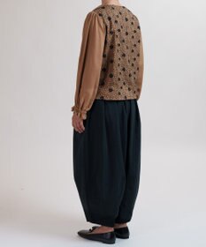 muuc 【手刺繍のような刺繍が美しい】ハイドランジア ブラウス