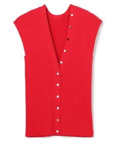 uncrave スムースニット 2WAYジレ