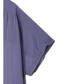 Green Parks インド綿 　ギャザー５分袖チュニック