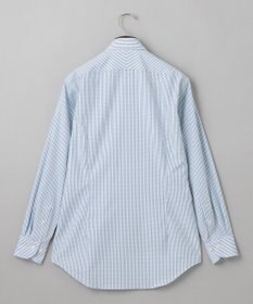 GOTAIRIKU 【形態安定】PREMIUMPLEATS_スモールワイドカラー 通年ドレスシャツ（チェック）
