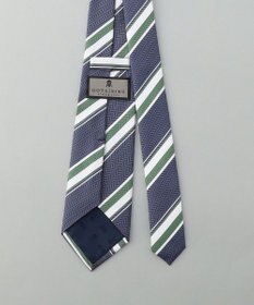 GOTAIRIKU GOTAIRIKU別注【日本製】シルク ネクタイ_レジメンタル柄