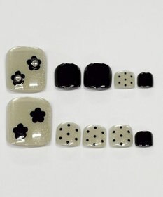 WEGO デザインフットネイルチップ