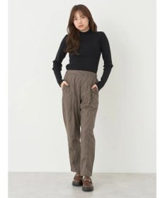 earth music&ecology やわらかタッチハイネックリブプルオーバー