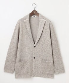 JOSEPH ABBOUD 【キングサイズ・軽量/イージーケア】 KARL KARL×モール使用　軽量ニットジャケット