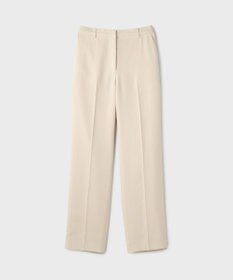 GRACE CONTINENTAL トリアセ麻調テーパードパンツ