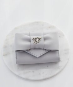 Maison de FLEUR ベルトリボンミニウォレット
