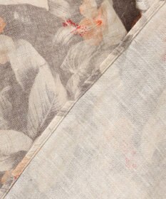 JOSEPH ABBOUD ボタニカルプリント7分袖シャツ