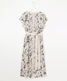 自由区 S 【ご好評につき追加生産・新色追加】ハーバルフロープリント ワンピース