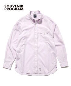 J.PRESS MEN 【J.PRESS ORIGINALS】【UNISEX】Cotton Broad Cloth B.D. Shirt / Baggy-Fit