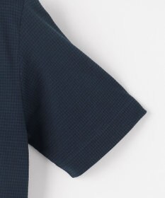 JOSEPH ABBOUD 【オーガニックコットン使用・MADE IN JAPAN】千鳥ジャカード Tシャツ