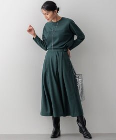 23区 【洗える】ウールミルドジャージー ビスチェライクコンビ カットソー