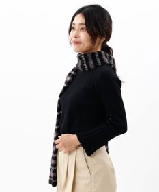 AURORA 【 LANVIN en Bleu （ランバン オン ブルー）】ニットプチマフラー