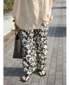 CRAFT STANDARD BOUTIQUE インド綿アソート柄イージーパンツ