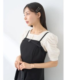 earth music&ecology 胸元ベルトキャミワンピース