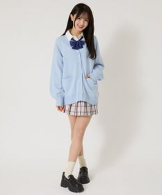 WEGO 【SCHOOL ITEM】ニットカーディガン