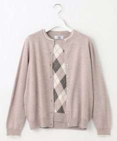 J.PRESS LADIES 【WEB限定カラーあり・洗える】アーガイルツイン ニット