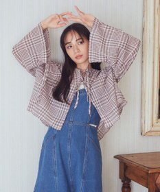 earth music&ecology ワッシャードロスト羽織りシャツ