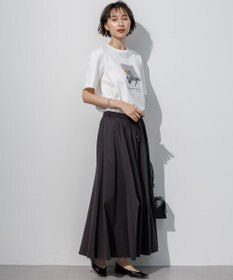 23区 L Lauren Rolwing コラボ グラフィックプリント Tシャツ