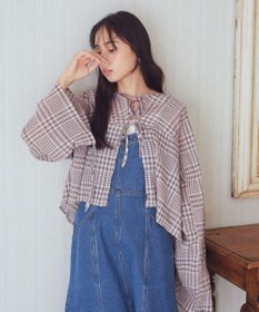 earth music&ecology ワッシャードロスト羽織りシャツ